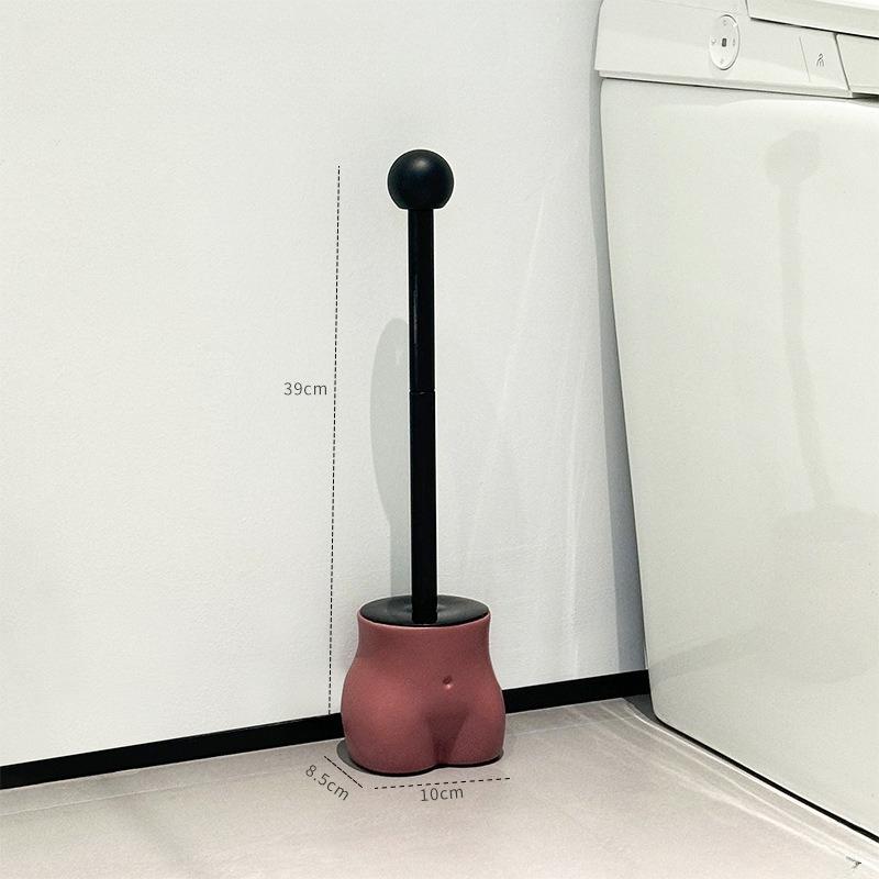 Creative Butt Shaped Toilet Brush Novelty Bathroom Cleaning Toola with Holder Funny Toilet Bowl Brush Home Bathroom Accessories
Creative Butt Shaped Toilet Brush Novelty Bathroom Cleaning Toola with Holder Funny Toilet Bowl Brush Home Bathroom Accessories