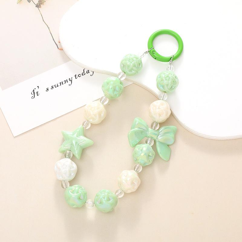 Bird s Nest Beaded Keychain Pendant with Five pointed Star Decoration Phone Case Hanging Rope Pendant
Bird s Nest Beaded Keychain Pendant with Five pointed Star Decoration Phone Case Hanging Rope Pendant