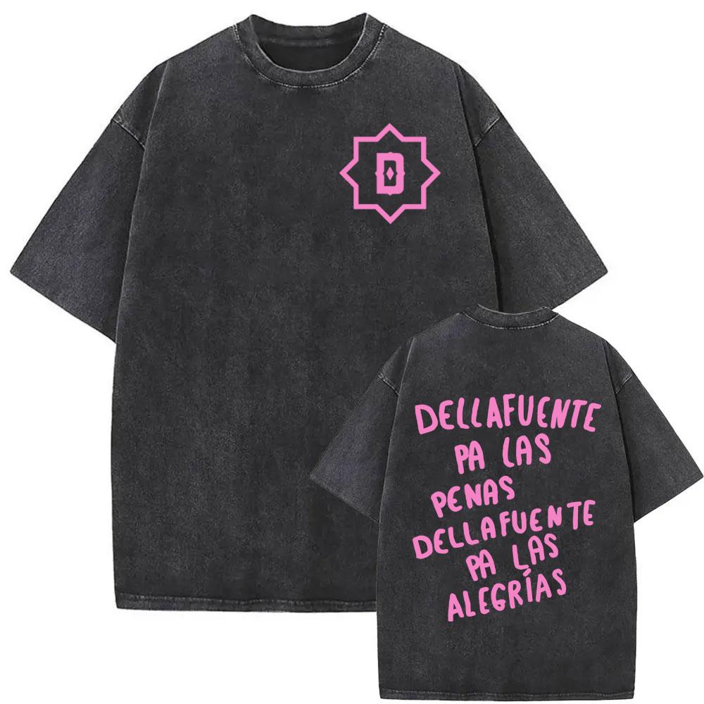 Rapper Dellafuente Tour Vintage Washed Tshirt Unisex Women Short Sleeve Hip Hop Tshirt Oversized Cotton Casual T Shirts S
Rapper Dellafuente Tour Vintage Washed Tshirt Unisex Women Short Sleeve Hip Hop Tshirt Oversized Cotton Casual T Shirts S