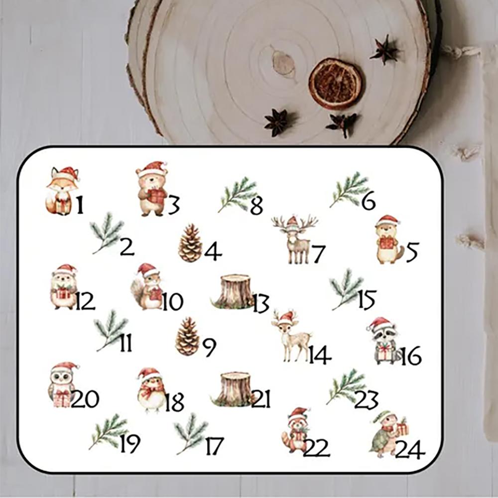 24Pcs Advent Calendar Candy Gift Present Bags Diy Christmas Tree Ornament Kid Gift Merry Xmas Eve Countdown Wall Hanging Decor number 1 to24
24Pcs Advent Calendar Candy Gift Present Bags Diy Christmas Tree Ornament Kid Gift Merry Xmas Eve Countdown Wall Hanging Decor number 1 to24