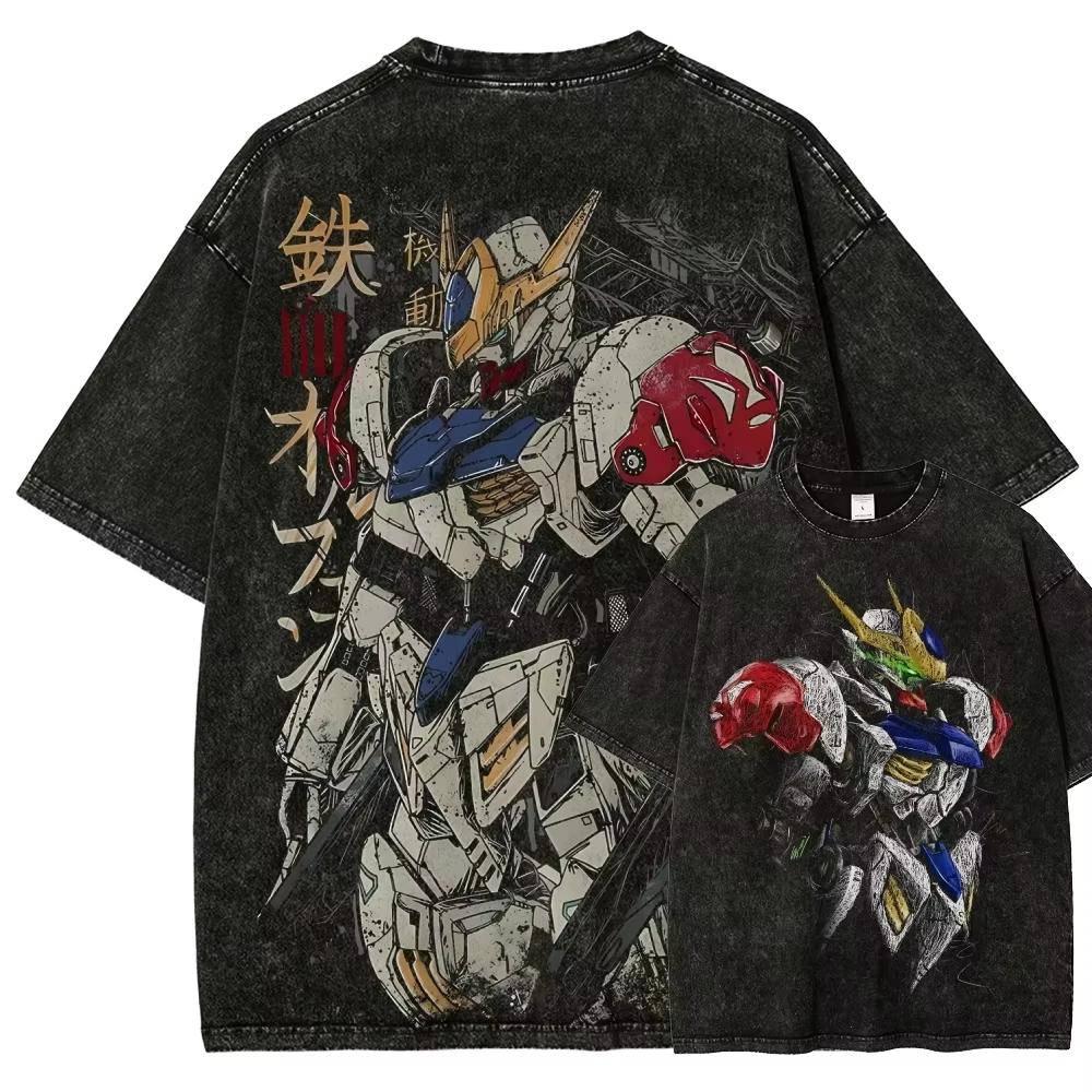 Gundam Barbatos Lupus Rex Printed Tshirt Mens and Womens Washed Tshirt High Quality Vintage Cotton Tshirt Harajuku YK Tops M
Gundam Barbatos Lupus Rex Printed Tshirt Mens and Womens Washed Tshirt High Quality Vintage Cotton Tshirt Harajuku YK Tops M