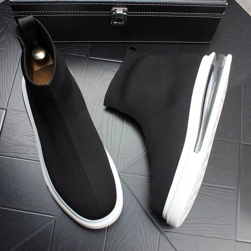 Мода Новые кроссовки-носки с сеткой с высоким верхом Мода черные дизайнерские мужские тапочки роскошные мультяшные туфли с воздушной подушкой 44 чёрный
Мода Новые кроссовки-носки с сеткой с высоким верхом Мода черные дизайнерские мужские тапочки роскошные мультяшные туфли с воздушной подушкой 44 чёрный