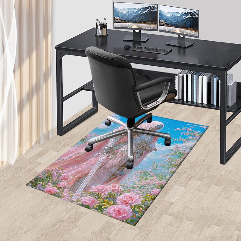 Armored Guardian Lord of the Rings Polyester Office Carpet Chair Mats, Home Decor Dormitory Floor Protector with Anti-Skid Backing, Large Ar 60cm by 90cm
Armored Guardian Lord of the Rings Polyester Office Carpet Chair Mats, Home Decor Dormitory Floor Protector with Anti-Skid Backing, Large Ar 60cm by 90cm