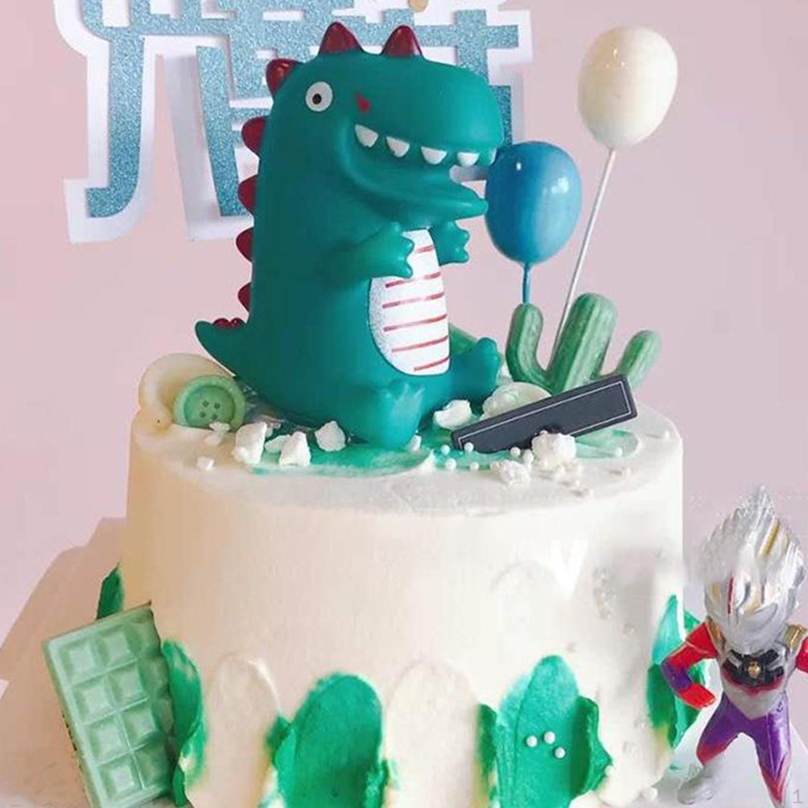 Cute Dinosaurs Cake Ornament Baking Decoration for Theme Baby Shower Birthday Party
Cute Dinosaurs Cake Ornament Baking Decoration for Theme Baby Shower Birthday Party