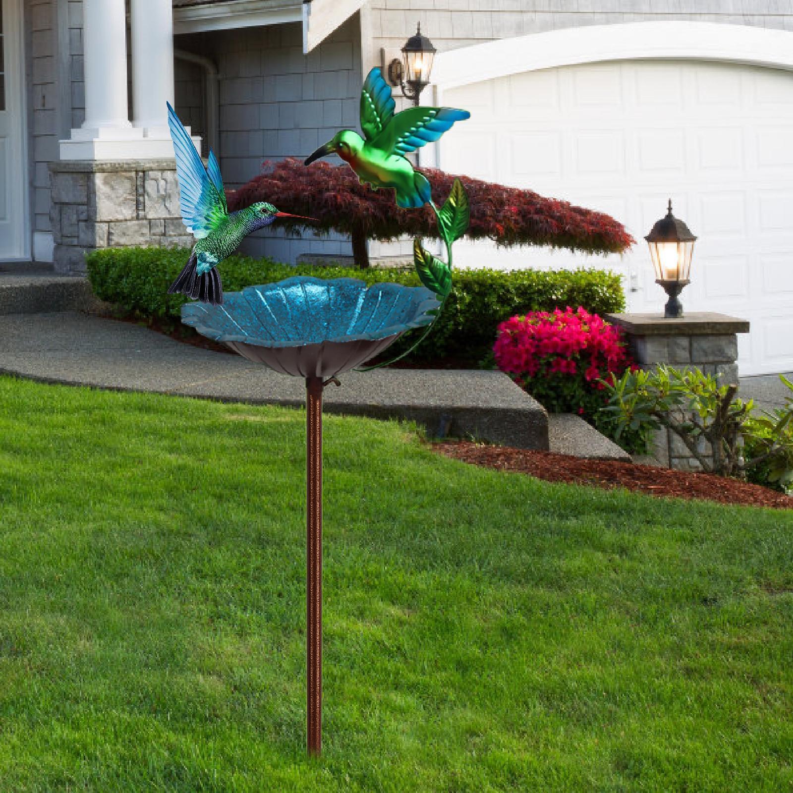 Metal Bird Bath for Outside Decorative Vintage Design 3 Pronged Base Bird Feeder Bowl for Balcony Outdoor Lawn Garden Courtyard разноцветный
Metal Bird Bath for Outside Decorative Vintage Design 3 Pronged Base Bird Feeder Bowl for Balcony Outdoor Lawn Garden Courtyard разноцветный