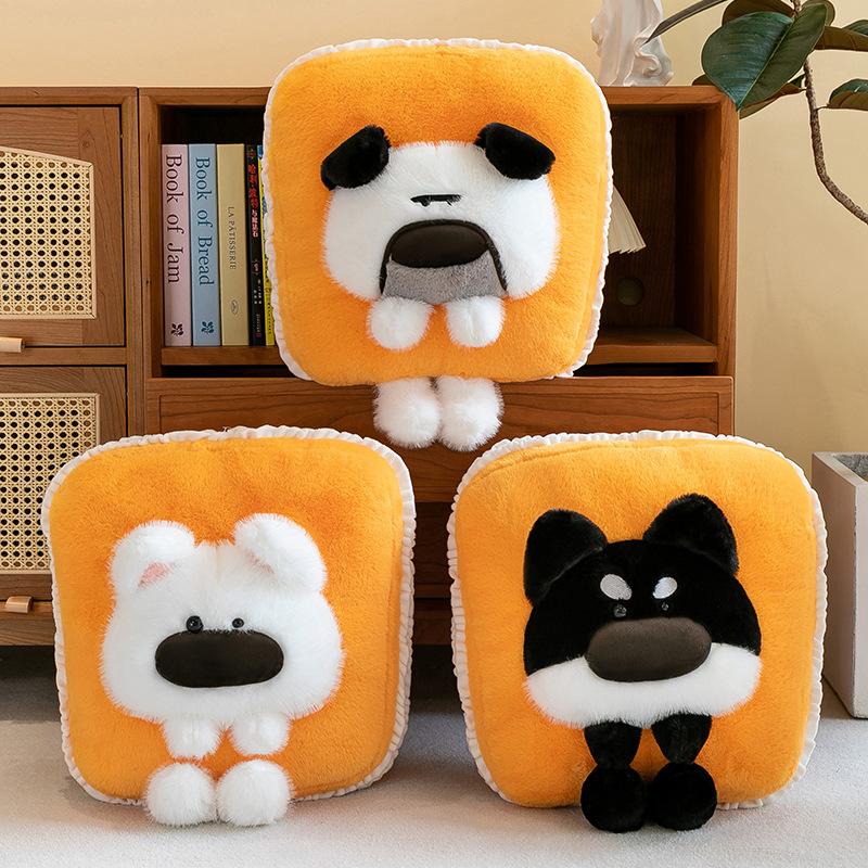 Toast Dog Throw Pillow Cushion Sofa Plush Bay Window Decoration Student Office Nap Pillow Seat Cushion Cute Dog
Toast Dog Throw Pillow Cushion Sofa Plush Bay Window Decoration Student Office Nap Pillow Seat Cushion Cute Dog