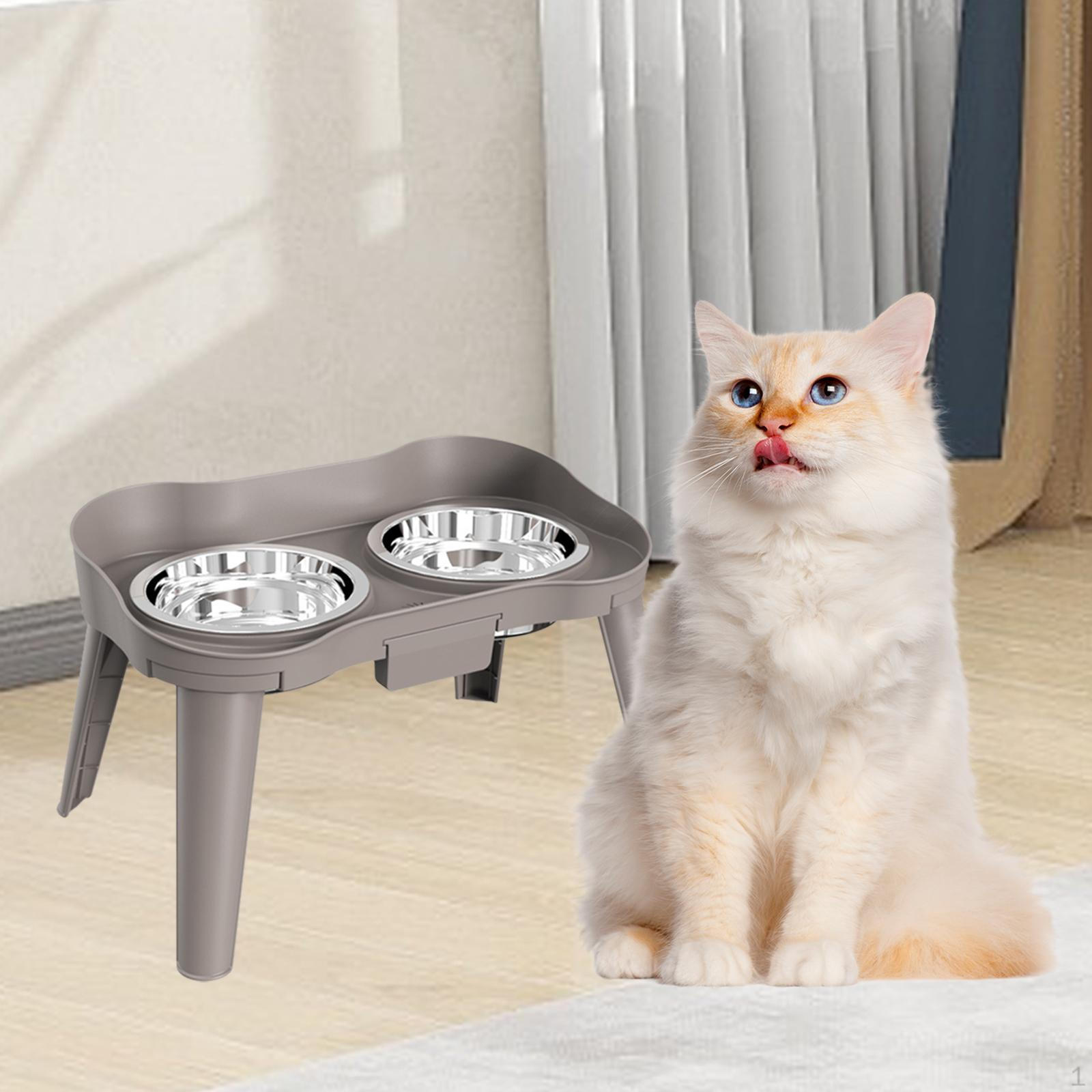 Elevated Dog Bowls Double Raised Anti Slip Feet Dish 2 Stainless Steel for Small Medium M
Elevated Dog Bowls Double Raised Anti Slip Feet Dish 2 Stainless Steel for Small Medium M