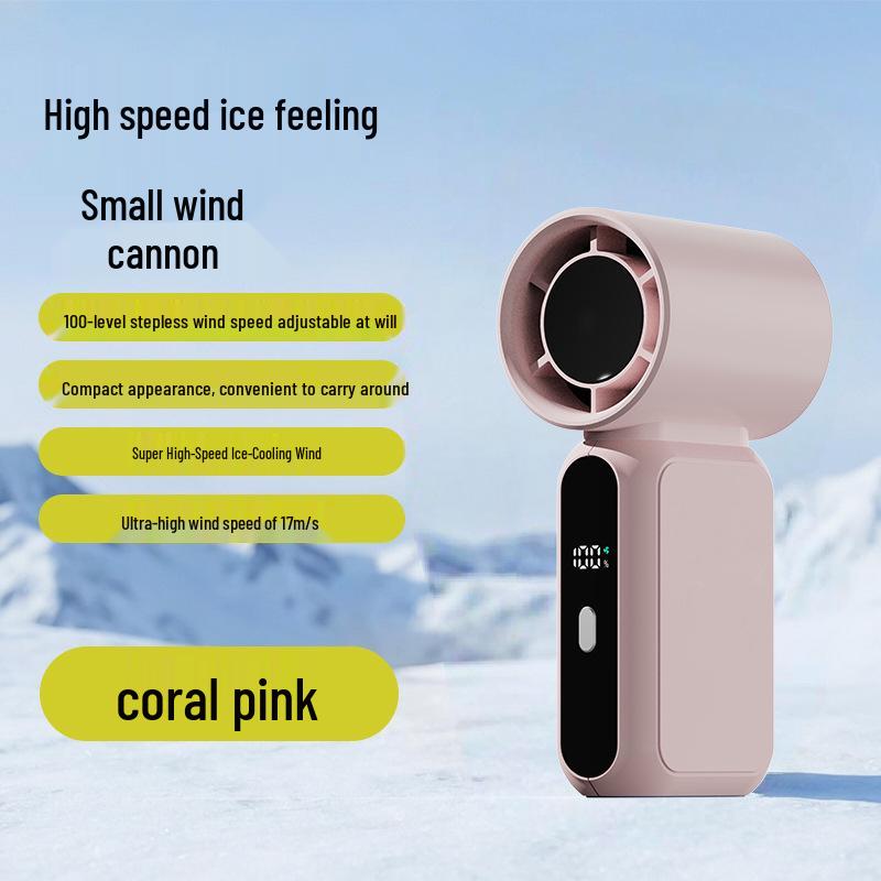 2026 Mini Handheld Semiconductor Cooling Fan: 100-Speed, Digital Display, USB Charged, Powerful Mini Fan 103*50*39 mm
2026 Mini Handheld Semiconductor Cooling Fan: 100-Speed, Digital Display, USB Charged, Powerful Mini Fan 103*50*39 mm