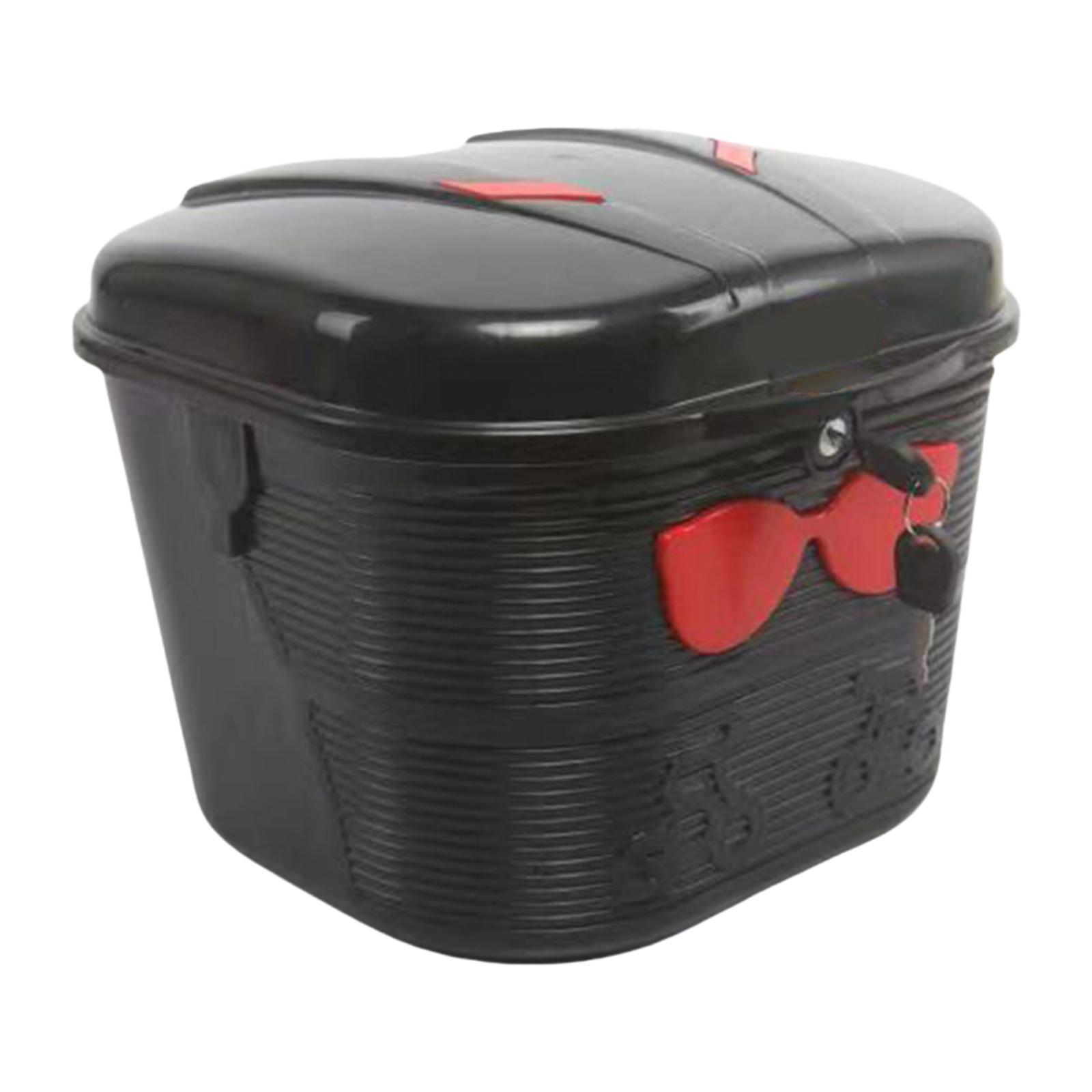 Electric Bike Basket Front Mounted Bicycle Basket Lock Design with Lid Water Resistant 10kg Heavy Duty Storage Box for Riding
Electric Bike Basket Front Mounted Bicycle Basket Lock Design with Lid Water Resistant 10kg Heavy Duty Storage Box for Riding