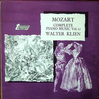LP Record WALTER KLIEN Mozart Complete Piano Music Vol. 1 TV37011S TURNABOUT UK Classical Used
LP Record WALTER KLIEN Mozart Complete Piano Music Vol. 1 TV37011S TURNABOUT UK Classical Used