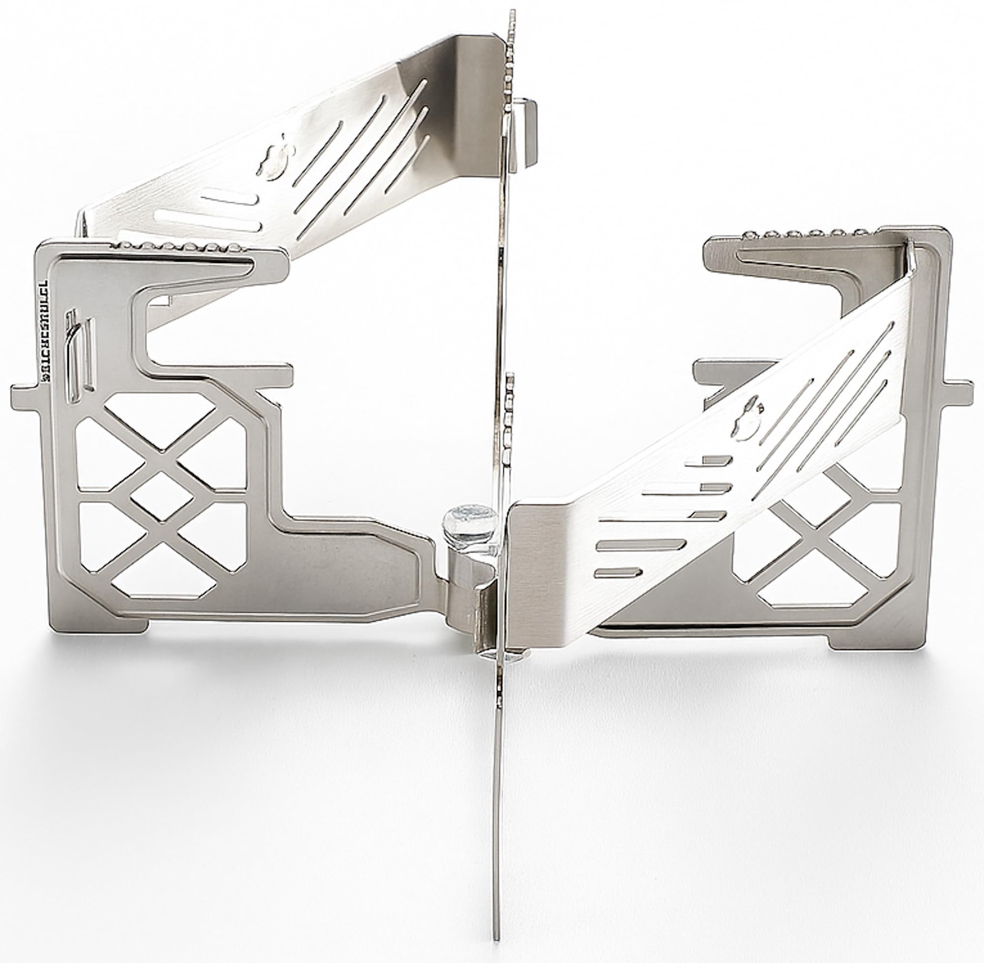 CAMPING MOON Alcohol Burner Multi-Cross Trivet, Stainless Steel Cross Trivet, Compact Mini Wind Shield for Alcohol Burners, AS-ST+GT-3-DFP
CAMPING MOON Alcohol Burner Multi-Cross Trivet, Stainless Steel Cross Trivet, Compact Mini Wind Shield for Alcohol Burners, AS-ST+GT-3-DFP