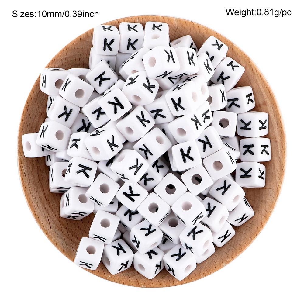 80Pcs 10*10MM Square White Letter Acrylic Beads A-Z Cube Loose Spacer Alphabet Beads For Jewelry Making Diy Accessories 80 Pcs
80Pcs 10*10MM Square White Letter Acrylic Beads A-Z Cube Loose Spacer Alphabet Beads For Jewelry Making Diy Accessories 80 Pcs