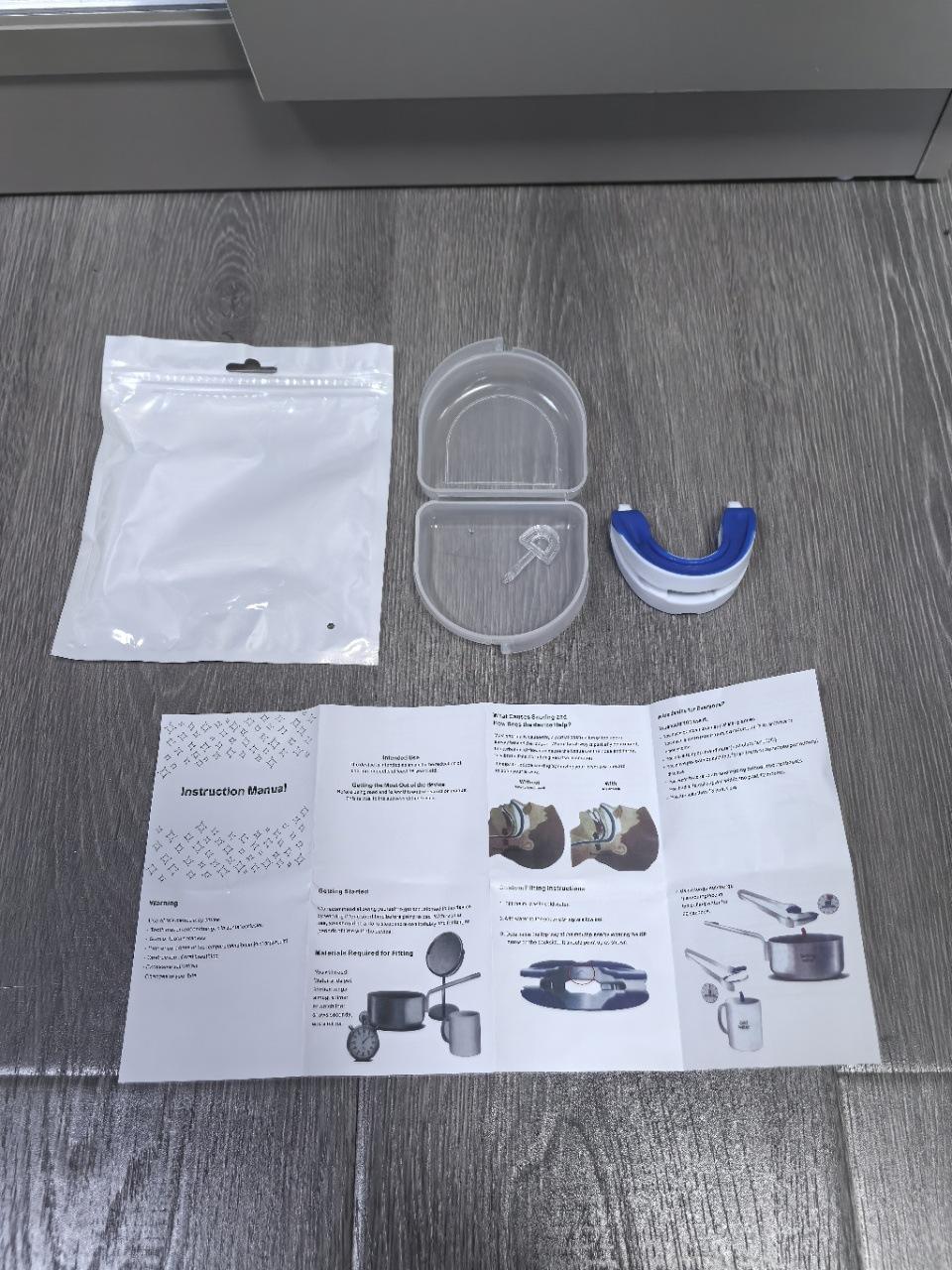 EVA Improving Snoring, Teeth Grinding, Orthodontic and Dental Assistance Tool opp bag
EVA Improving Snoring, Teeth Grinding, Orthodontic and Dental Assistance Tool opp bag