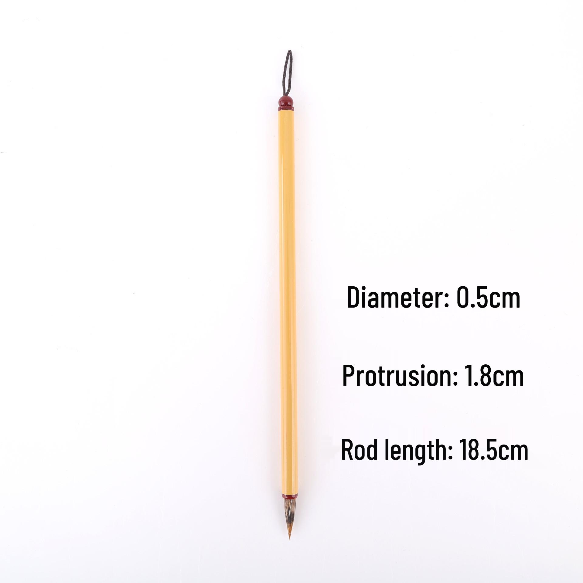 Sky Blue Misty Rain Bamboo Handle Brush with Transparent Acrylic Handle, Wolf and Purple Hair, for Small Regular Script Calligraphy and Lining.
Sky Blue Misty Rain Bamboo Handle Brush with Transparent Acrylic Handle, Wolf and Purple Hair, for Small Regular Script Calligraphy and Lining.
