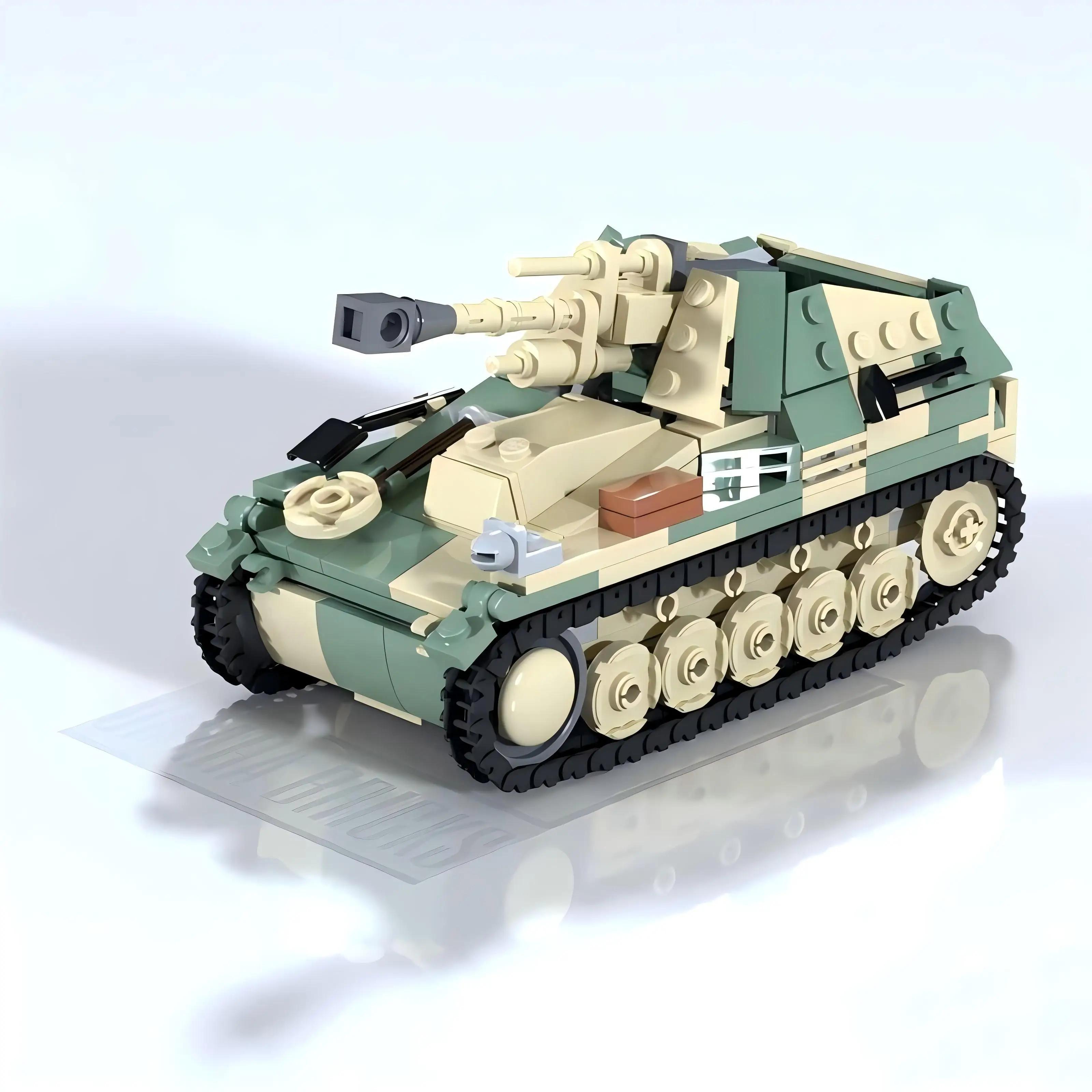 Creative High-tech Military Building Blocks MOC German World War II Wespe Self Propelled Artillery Tank Boy s Toys Birthday Gift PDF Manual
Creative High-tech Military Building Blocks MOC German World War II Wespe Self Propelled Artillery Tank Boy s Toys Birthday Gift PDF Manual