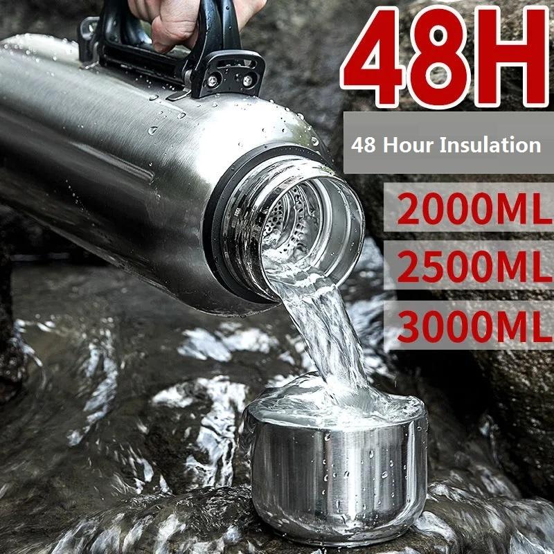 Термос из нержавеющей стали 316, термокружки для кофе, кружка для путешествий на открытом воздухе, термос для воды, кружка, 2 л, 3 л 2-3L
Термос из нержавеющей стали 316, термокружки для кофе, кружка для путешествий на открытом воздухе, термос для воды, кружка, 2 л, 3 л 2-3L