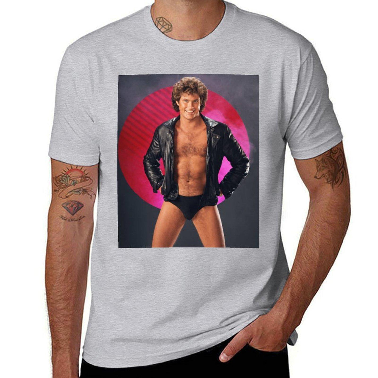 David Hasselhoff vintage Tshirt summer clothes quickdrying funnys plain Mens clothing S
David Hasselhoff vintage Tshirt summer clothes quickdrying funnys plain Mens clothing S