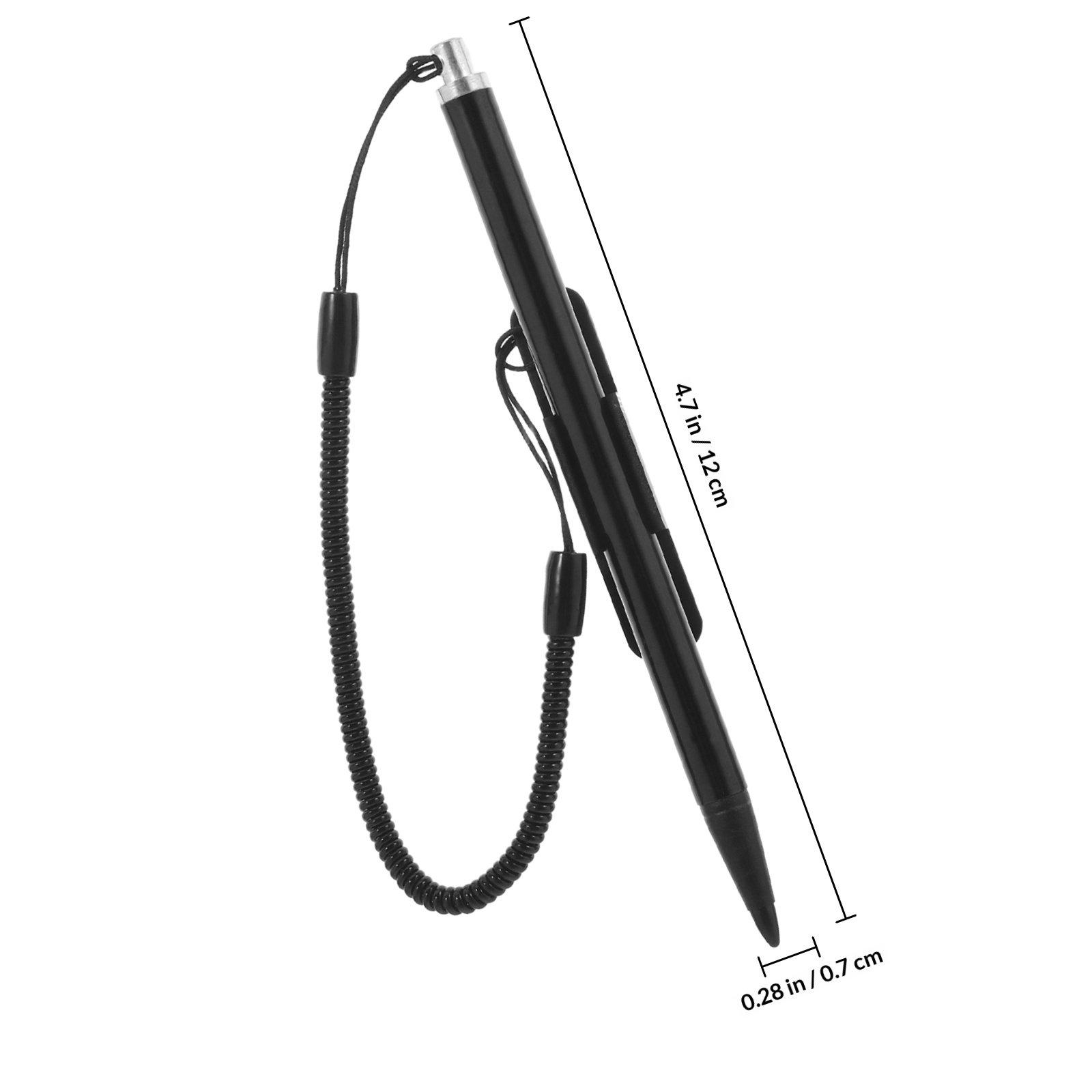 2Pcs Resistive Stylus Pen Metal Precision Design Anti-Lost Lanyard Clip for Car Navigation Pos Machine Game Console Touchscreen
2Pcs Resistive Stylus Pen Metal Precision Design Anti-Lost Lanyard Clip for Car Navigation Pos Machine Game Console Touchscreen