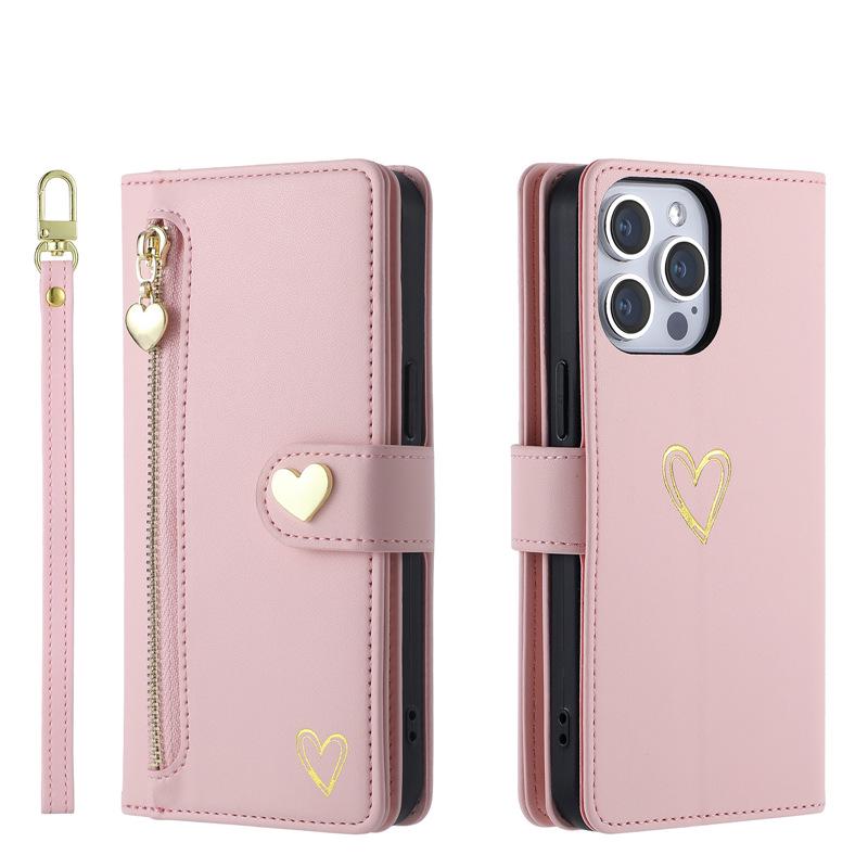 iPhone 16 Pro Heart Zipper Card Slot Wallet Leather Flip Case (Compatible with iPhone 12, 13, 14) iPhone 11 Pro
iPhone 16 Pro Heart Zipper Card Slot Wallet Leather Flip Case (Compatible with iPhone 12, 13, 14) iPhone 11 Pro