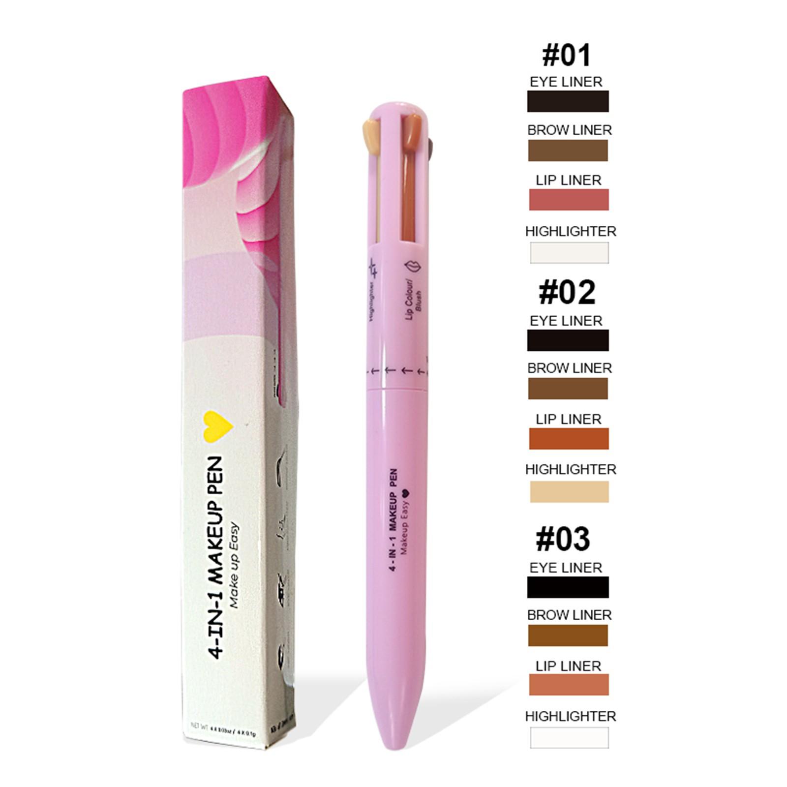 Cosmetic Pen Cosmetic Pen Four Color Four Color Lip Line Highlight Eyebrow Pencil One Size
Cosmetic Pen Cosmetic Pen Four Color Four Color Lip Line Highlight Eyebrow Pencil One Size