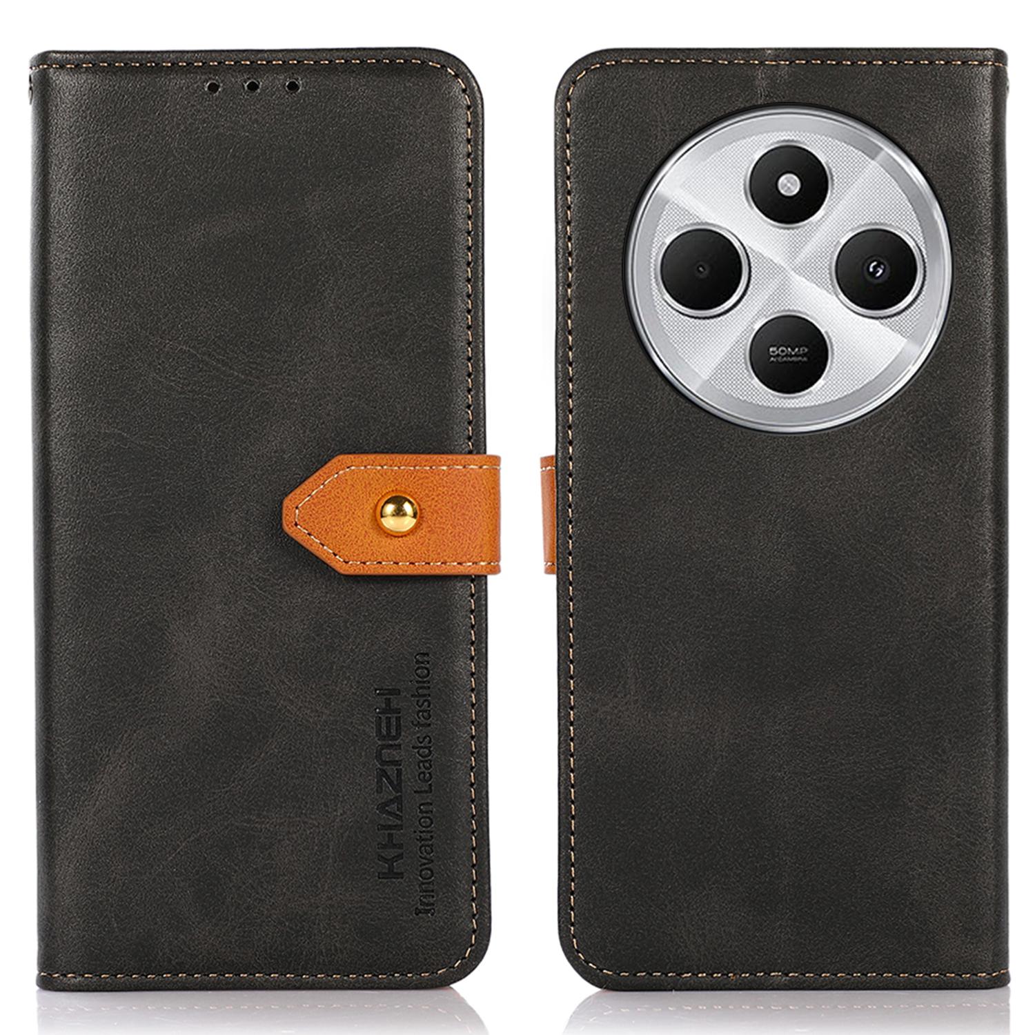 KHAZNEH For Xiaomi Poco C75 4G/Redmi 14R 5G/14C 4G Wallet Phone Case Stand Leather Flip Cover Black
KHAZNEH For Xiaomi Poco C75 4G/Redmi 14R 5G/14C 4G Wallet Phone Case Stand Leather Flip Cover Black