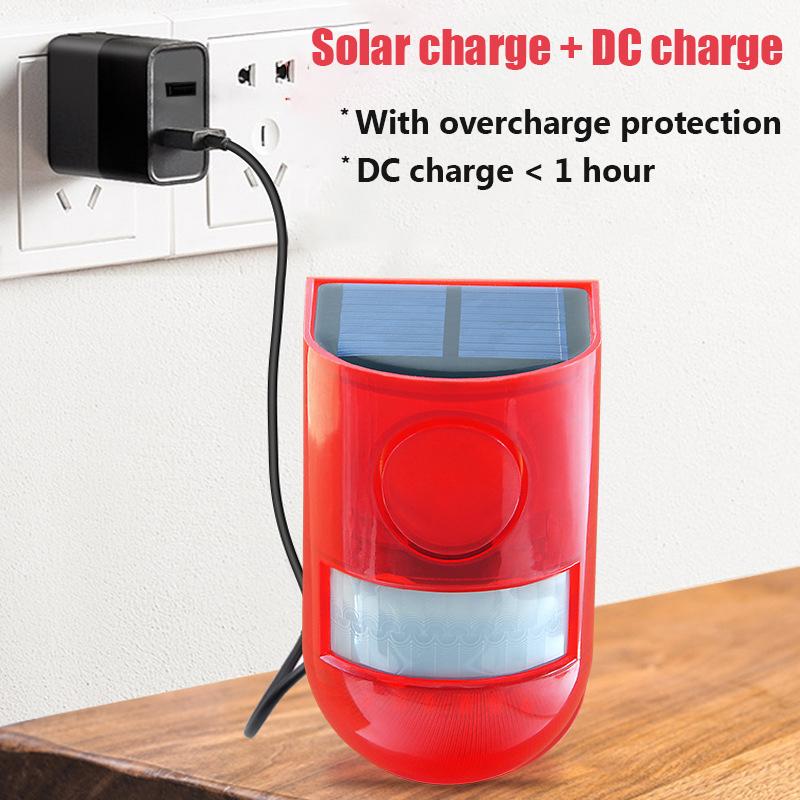 Уличная солнечная инфракрасная сигнализация с датчиком движения 129 дБ сирена стробоскопы IP65водонепроницаемая вилла ферма двор сад охранная система сигнализации 1pc
Уличная солнечная инфракрасная сигнализация с датчиком движения 129 дБ сирена стробоскопы IP65водонепроницаемая вилла ферма двор сад охранная система сигнализации 1pc