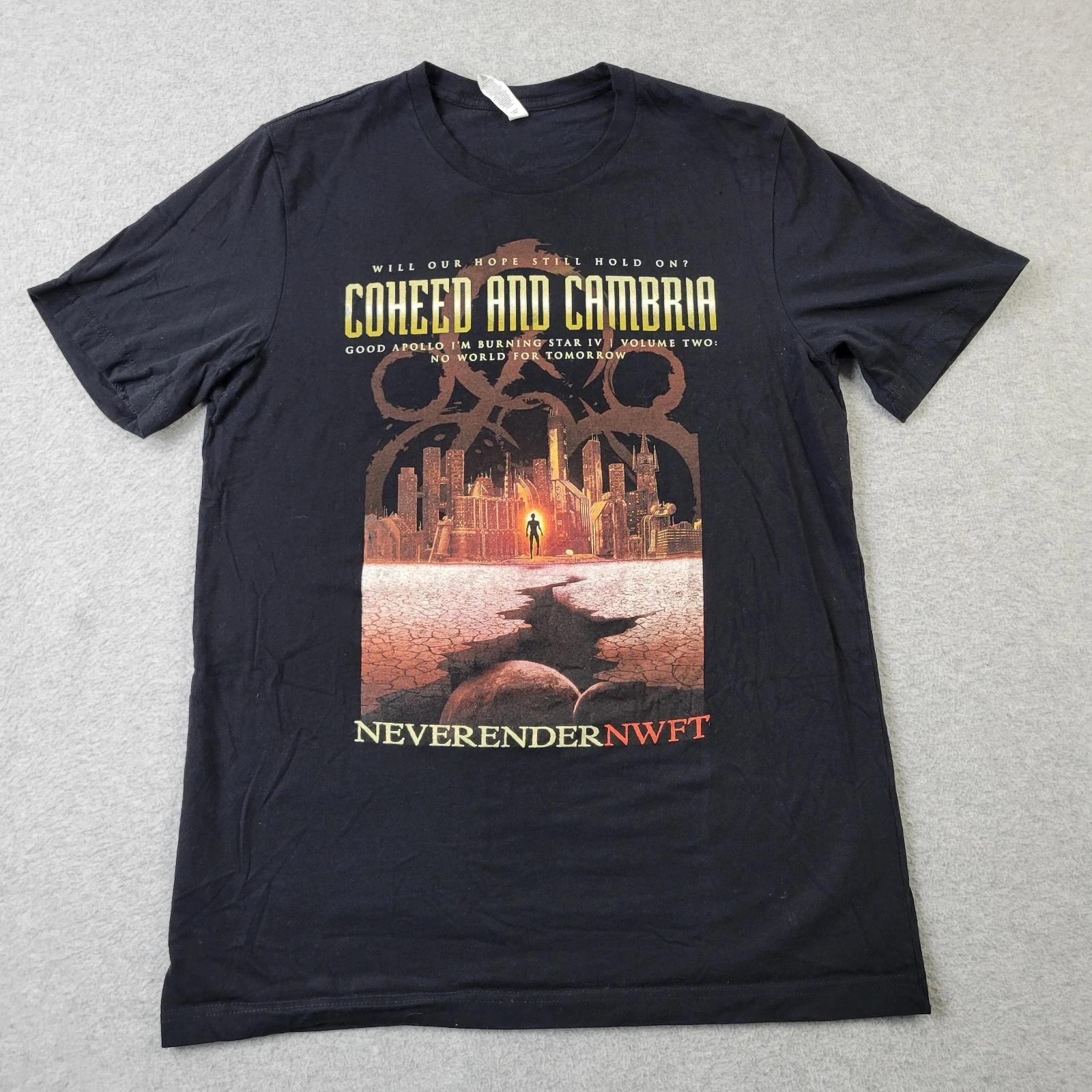 Coheed And Cambria Shirt Mens Large Covid Cancelled Tour 2019 RARE Merch Graphic L
Coheed And Cambria Shirt Mens Large Covid Cancelled Tour 2019 RARE Merch Graphic L