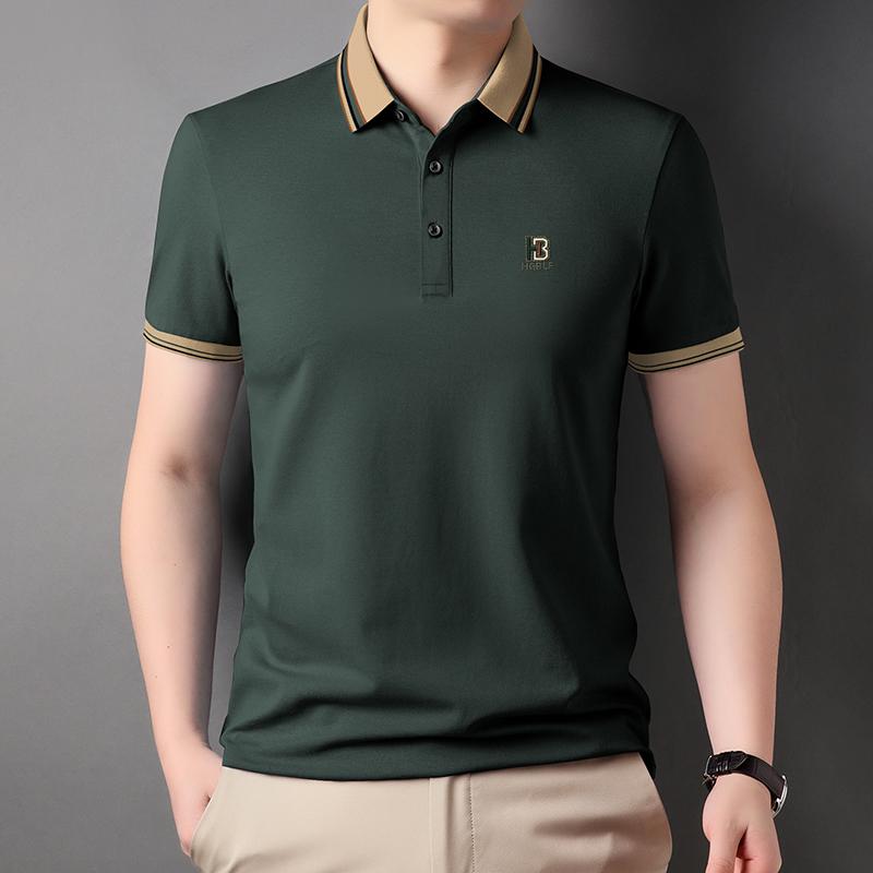 Men s T-shirt with Short Sleeves Made of Pure Cotton Business Collar Men s Polo Base Shirt with Embroidered Patterns XXXL армия зеленый
Men s T-shirt with Short Sleeves Made of Pure Cotton Business Collar Men s Polo Base Shirt with Embroidered Patterns XXXL армия зеленый