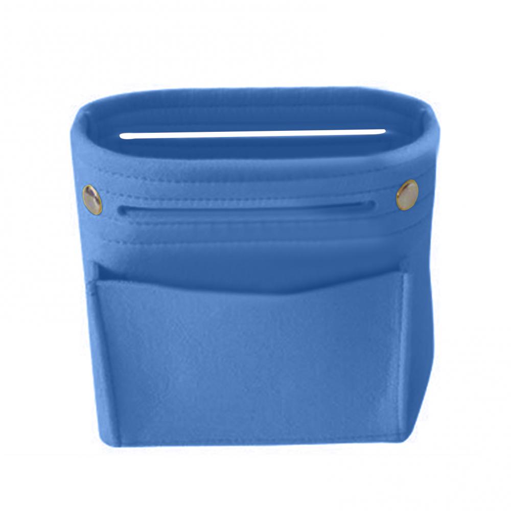 Women Handbag Cosmetic Bags Portable Makeup Handbag Organizer Multi Pockets Solid Color Felt Insert Bag Travel Inner Purse S небо синє кольору
Women Handbag Cosmetic Bags Portable Makeup Handbag Organizer Multi Pockets Solid Color Felt Insert Bag Travel Inner Purse S небо синє кольору