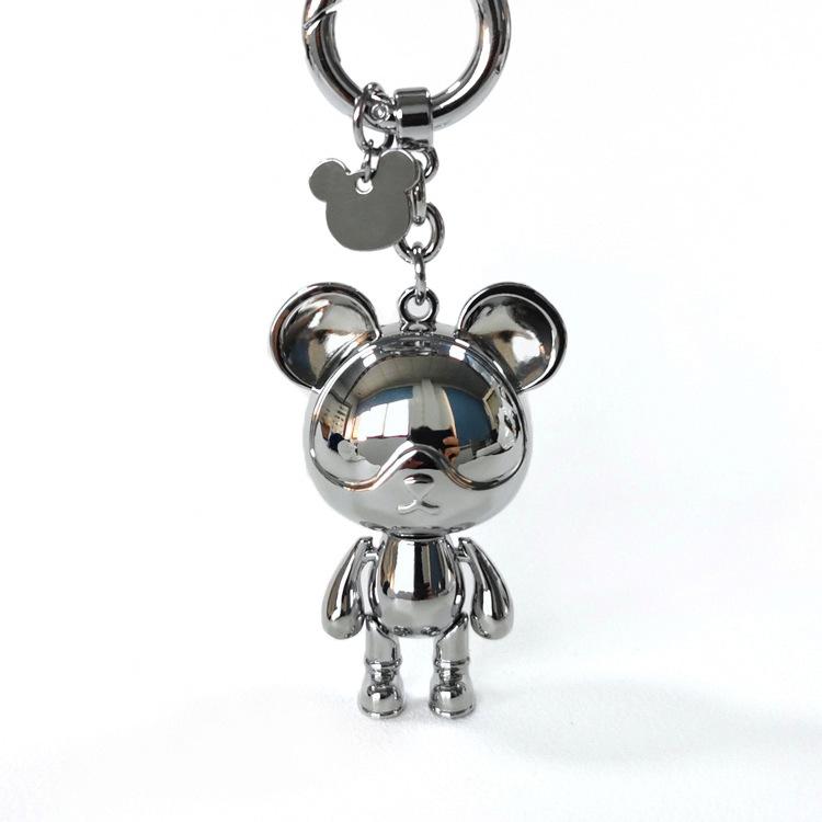 Чудовий набір брелоків для пар із космічним ведмедем, милий брелок-підвіска з ведмедем для чоловіків та жінок, мультяшний брелок для автомобіля та ключів срібний
Чудовий набір брелоків для пар із космічним ведмедем, милий брелок-підвіска з ведмедем для чоловіків та жінок, мультяшний брелок для автомобіля та ключів срібний