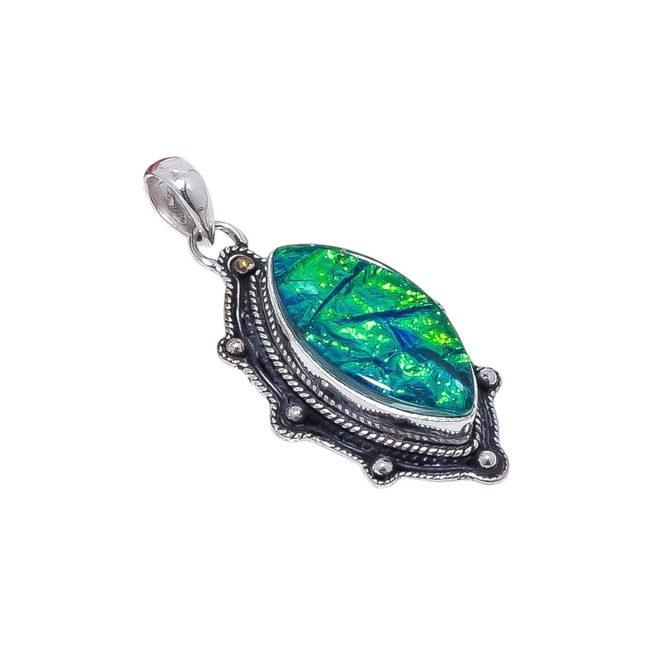 Triplet Opal 925 Sterling Silver Pendant V9034, Green And Blue Pendant, Marquish Pendant, Valentin s Day Gift, Gift For Her, Birthday Gift, Handmade J
Triplet Opal 925 Sterling Silver Pendant V9034, Green And Blue Pendant, Marquish Pendant, Valentin s Day Gift, Gift For Her, Birthday Gift, Handmade J