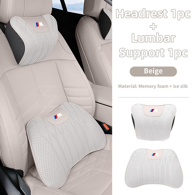Ice Silk Car Headrest Neck Cushion For BMW 3 5 Series G30 G60 G32 G20 F10 F30 X3 G01 X5 G05 Lumbar Support Pillow Seat Cushion
Ice Silk Car Headrest Neck Cushion For BMW 3 5 Series G30 G60 G32 G20 F10 F30 X3 G01 X5 G05 Lumbar Support Pillow Seat Cushion