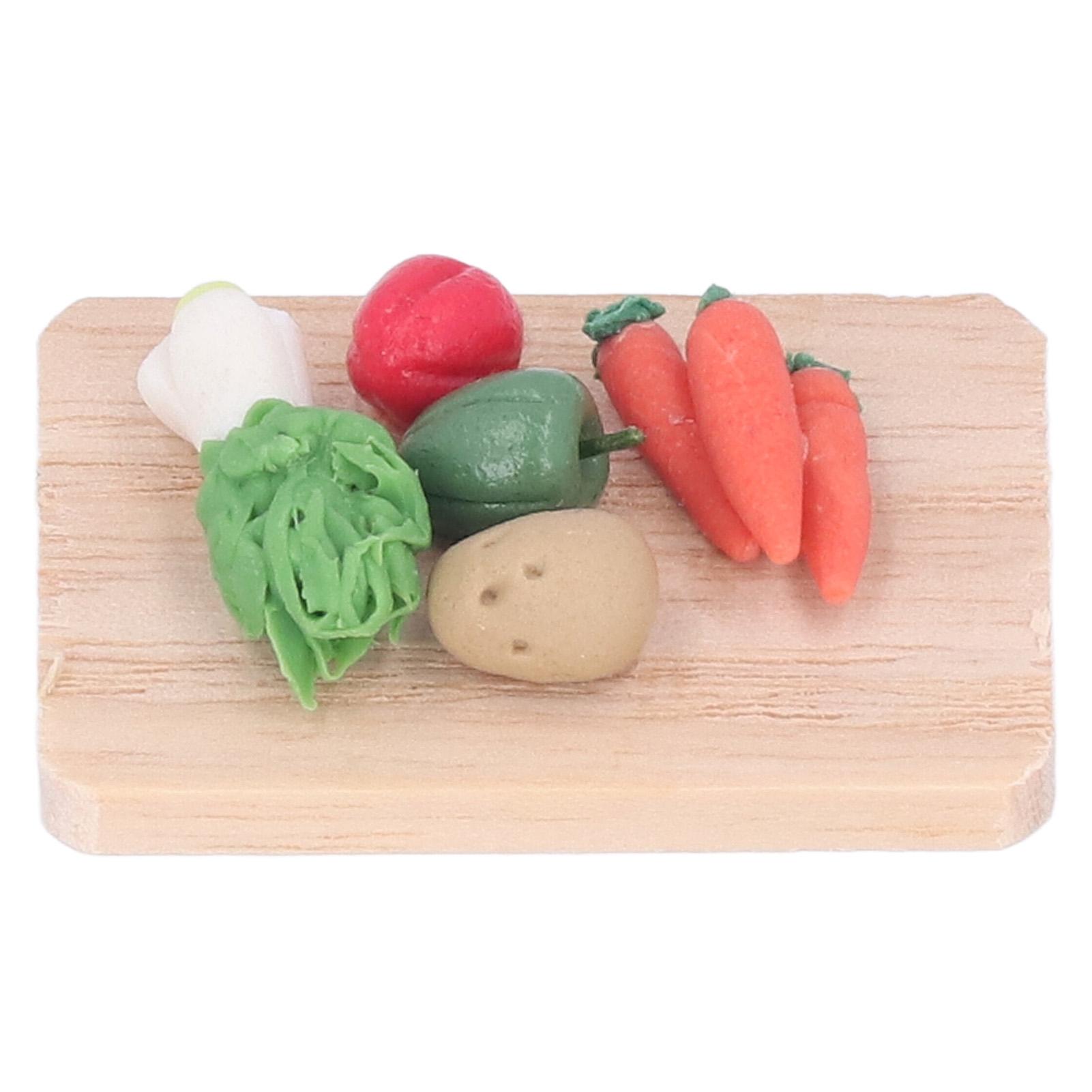 1:12 Scale Dollhouse Cabbage Carrot Potato Model Chopping Board Miniature Clay Vegetables Decoration
1:12 Scale Dollhouse Cabbage Carrot Potato Model Chopping Board Miniature Clay Vegetables Decoration