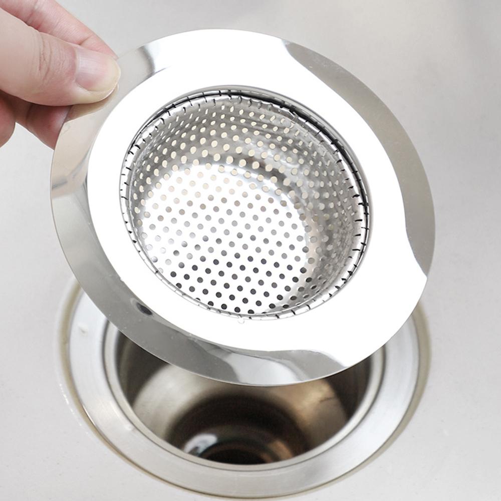 Kitchen Sink Filter Stainless Steel Mesh Sink Strainer Filter Bathroom Sink Strainer Drain Hole Filter Trap Waste Screen RE
Kitchen Sink Filter Stainless Steel Mesh Sink Strainer Filter Bathroom Sink Strainer Drain Hole Filter Trap Waste Screen RE