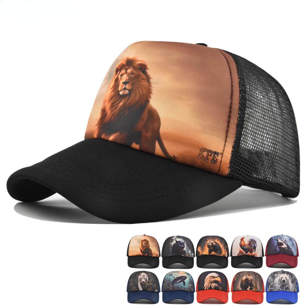 New Personalized Full-color Printed Animal Mesh Hat Embroidered Baseball Hat for Men and Women, Animal Duckbill Hat
New Personalized Full-color Printed Animal Mesh Hat Embroidered Baseball Hat for Men and Women, Animal Duckbill Hat