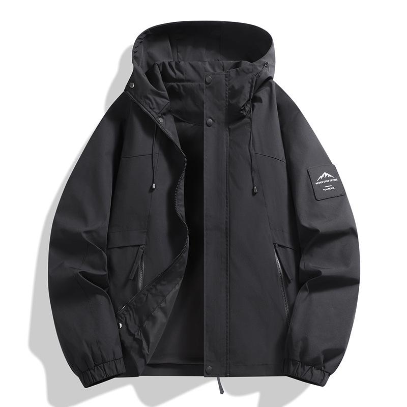 Unisex Spring/Autumn Windproof Waterproof Outdoor Jacket for Hiking and Casual Wear 3XL чёрный
Unisex Spring/Autumn Windproof Waterproof Outdoor Jacket for Hiking and Casual Wear 3XL чёрный
