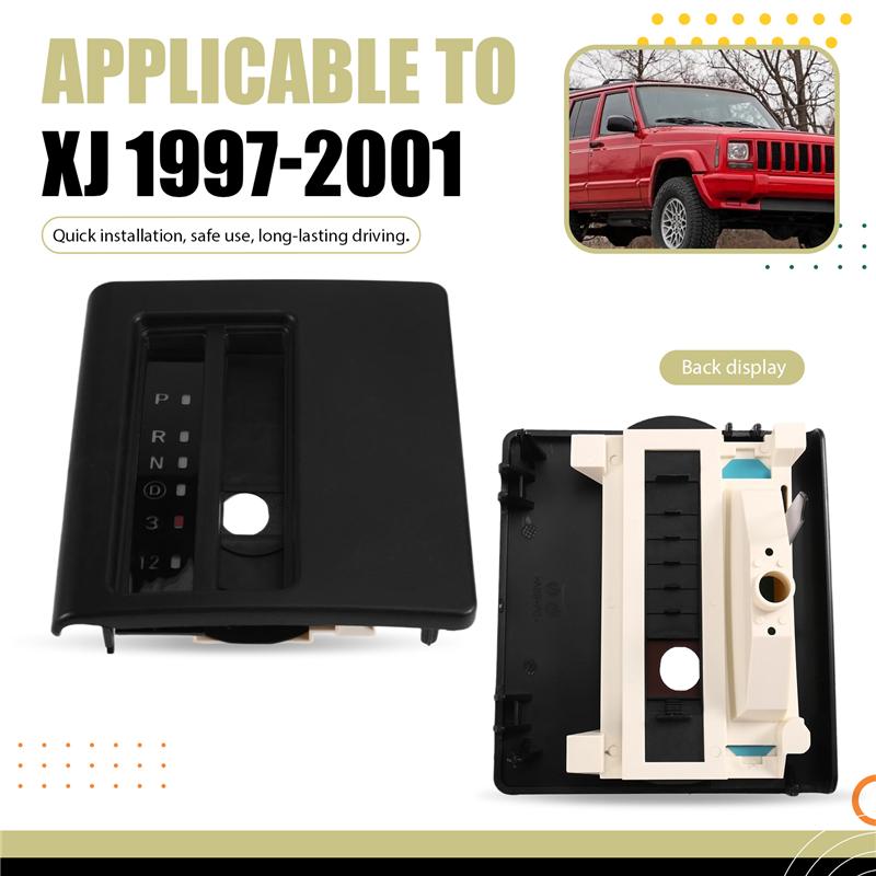 Auto Console Shift Indicator Bezel Trim For Jeep Cherokee XJ 1997-2001- Automatic Transmission, Models 55115615& 5EK03TRM чёрный
Auto Console Shift Indicator Bezel Trim For Jeep Cherokee XJ 1997-2001- Automatic Transmission, Models 55115615& 5EK03TRM чёрный