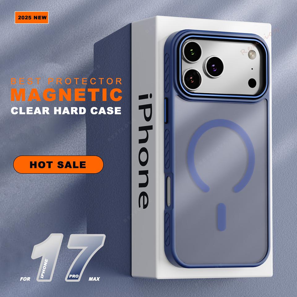 Magnetic Phone Case for iPhone 14 15 16 Plus 13 15 16 17 Pro Max Air Magsafe Wireless Charge Protector Shockproof Cover For iPhone 15
Magnetic Phone Case for iPhone 14 15 16 Plus 13 15 16 17 Pro Max Air Magsafe Wireless Charge Protector Shockproof Cover For iPhone 15