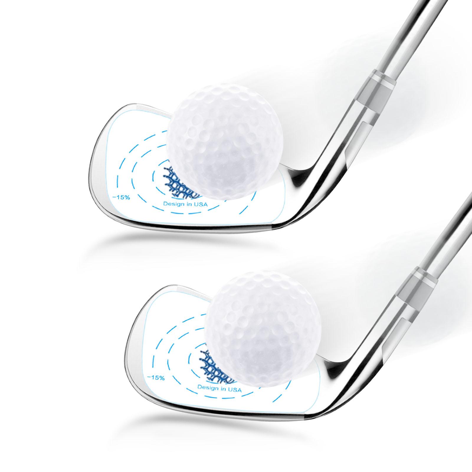 Golf Club Impact Tape Stickers Labels for Irons Improve Swing Accuracy with Self-Teaching Sweet Spot Analysis 125Pc
Golf Club Impact Tape Stickers Labels for Irons Improve Swing Accuracy with Self-Teaching Sweet Spot Analysis 125Pc