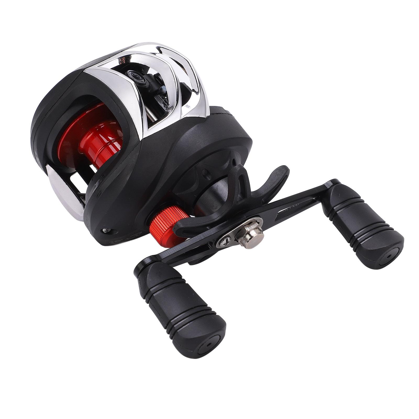 Baitcasting Low Profile Reel Raft Fishing Wheel 7.2:1 Gear Ratio Plastic Wire Cup LK201 Right Handed
Baitcasting Low Profile Reel Raft Fishing Wheel 7.2:1 Gear Ratio Plastic Wire Cup LK201 Right Handed