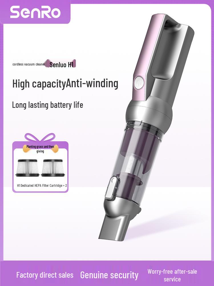 Senluo Senro Wireless Handheld Vacuum Cleaner: High Suction, Lightweight, for Home, Car & Desktop Use
Senluo Senro Wireless Handheld Vacuum Cleaner: High Suction, Lightweight, for Home, Car & Desktop Use