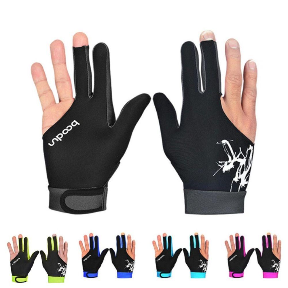 2pcs (1pair) Breathable Snooker Gloves Three Finger Training Gloves Fitness Accessories
2pcs (1pair) Breathable Snooker Gloves Three Finger Training Gloves Fitness Accessories