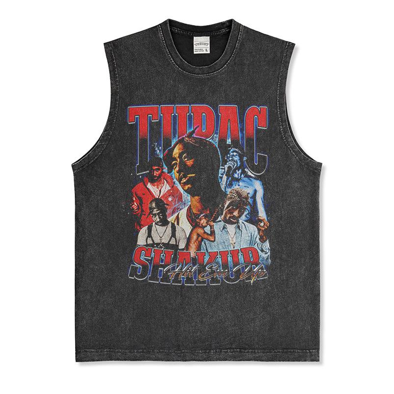 Tupac Graphic Retro High Street Heavy Cotton Sleeveless Tank Top Double Extra Large
Tupac Graphic Retro High Street Heavy Cotton Sleeveless Tank Top Double Extra Large