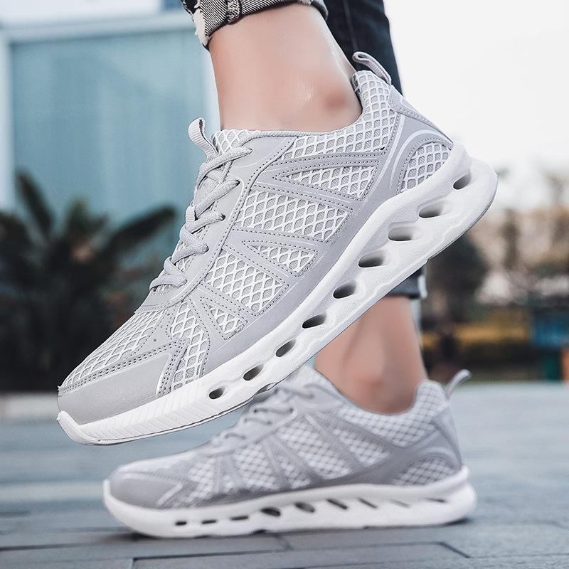 New running shoes men s large size mesh breathable casual EVA sole lightweight cushioning rebound urban commuter shoes 39 серый
New running shoes men s large size mesh breathable casual EVA sole lightweight cushioning rebound urban commuter shoes 39 серый
