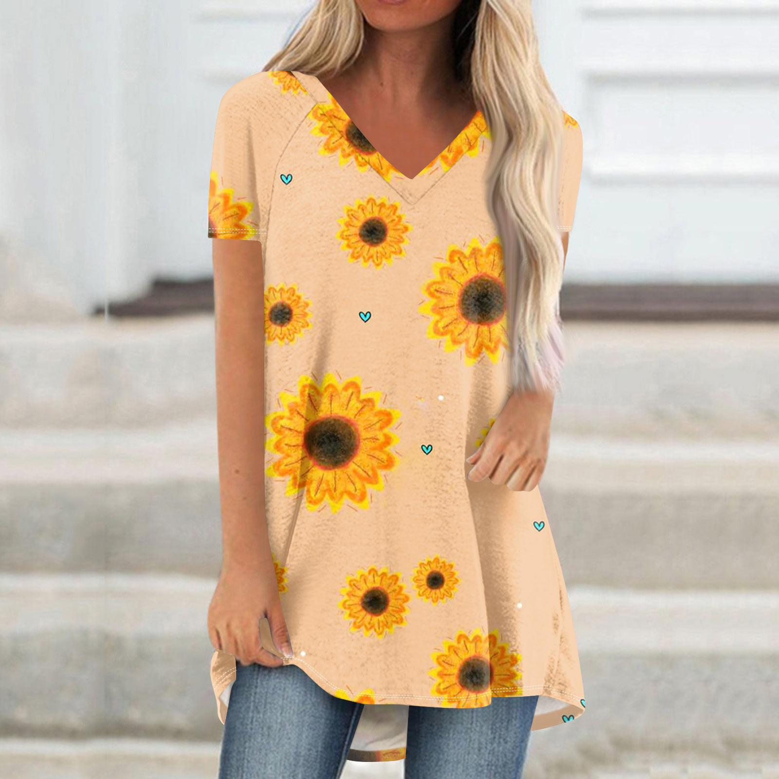 Женские плиссированные свободные топы с короткими рукавами Плюс размер Повседневные топы с V-образным вырезом и короткими рукавами Повседневные летние футболки Женские топы Футболки Рубашки XXL
Женские плиссированные свободные топы с короткими рукавами Плюс размер Повседневные топы с V-образным вырезом и короткими рукавами Повседневные летние футболки Женские топы Футболки Рубашки XXL