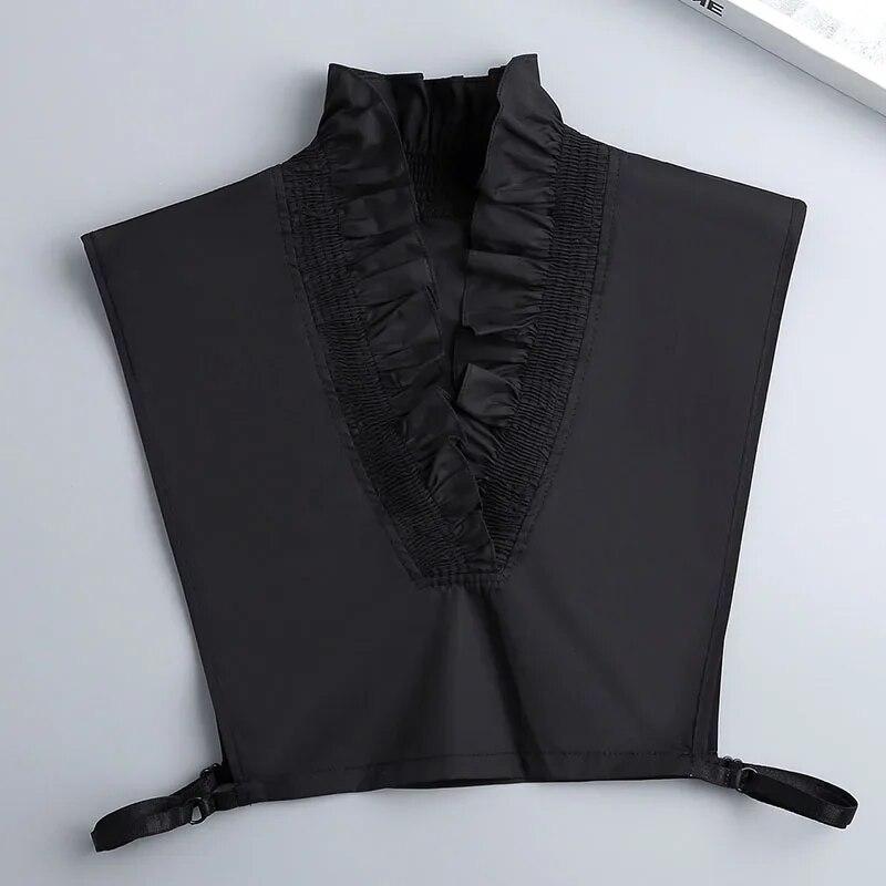 Women s Cotton Detachable Collar for Sweater Blouse Shirt Fake Collar Decorative Female White Half Shirt False Collar Accessory чорний
Women s Cotton Detachable Collar for Sweater Blouse Shirt Fake Collar Decorative Female White Half Shirt False Collar Accessory чорний