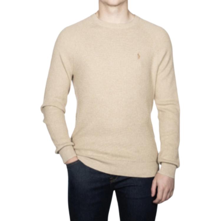 Polo Ralph Lauren Small Pony Logo Embroidered Crew Neck Knit Sweater Men sweater Beige MNPOSWE16820274-101 XL
Polo Ralph Lauren Small Pony Logo Embroidered Crew Neck Knit Sweater Men sweater Beige MNPOSWE16820274-101 XL