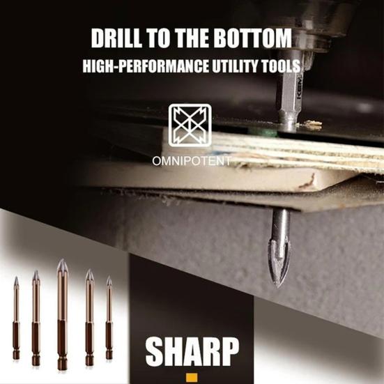 Yousheng 5Pcs/Set Drill Bits Rust-Proof Multifunctional Alloy Marble Drill Bit Kit Drilling Tool
Yousheng 5Pcs/Set Drill Bits Rust-Proof Multifunctional Alloy Marble Drill Bit Kit Drilling Tool