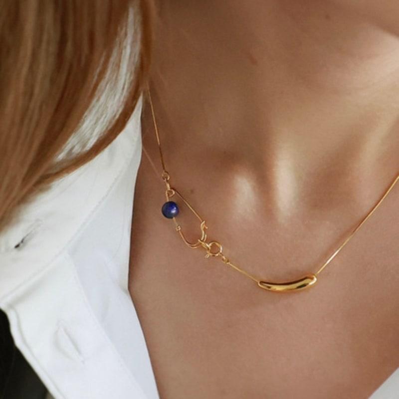 nuavo Lapis chain clip Silver_45cm
nuavo Lapis chain clip Silver_45cm