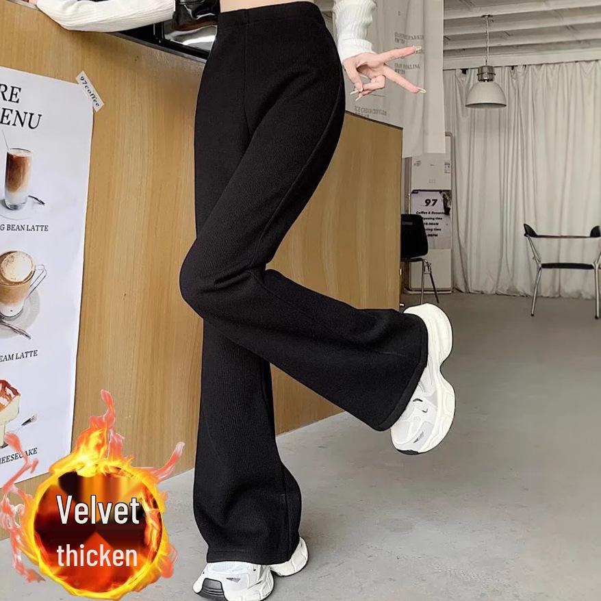 Women s Fleece-Lined Corduroy Micro-Flare Pants - High-Waisted, Thick, Slimming, Warm, Casual Draping for Autumn/Winter 2024. L
Women s Fleece-Lined Corduroy Micro-Flare Pants - High-Waisted, Thick, Slimming, Warm, Casual Draping for Autumn/Winter 2024. L